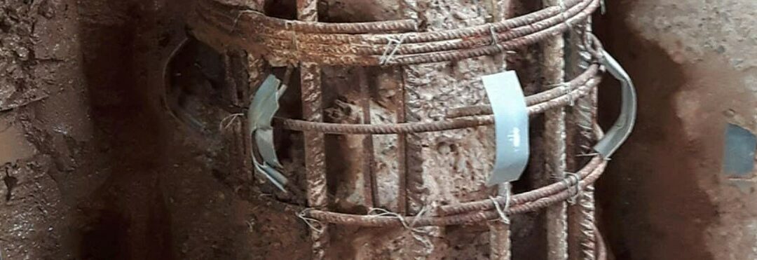 Bored pile retaining wall defects – Underpass – UK