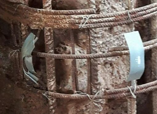 Bored pile retaining wall defects – Underpass – UK