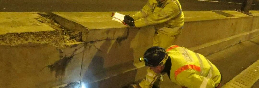 Design defects and concrete cracking – Motorway Barriers – UK