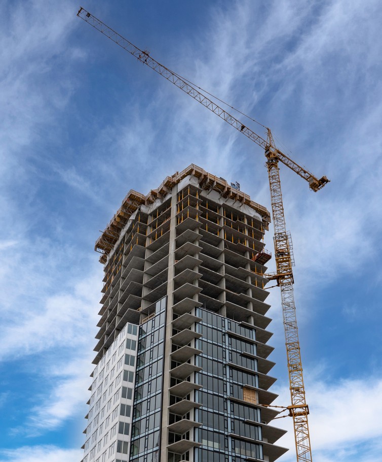 Stock Crane Image William Marshall - architectural and engineering consultancy